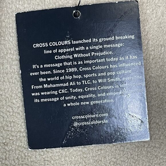 Cross Coluors T-Shirt Mens Medium Black Speak Yo Mind Crewneck Adult NWT - Picture 11 of 14